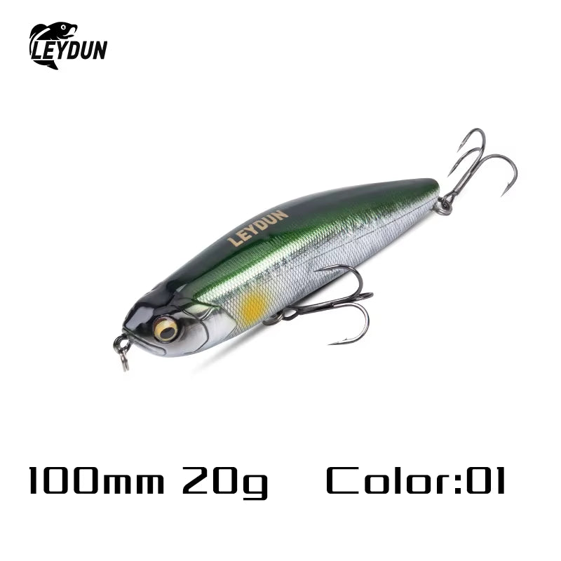 Z-Claw Floating Pencil Fishing Lures 86Mm 100Mm 120Mm Topwater Hard Baits Surface Stickbait Good Action Bass Wobblers