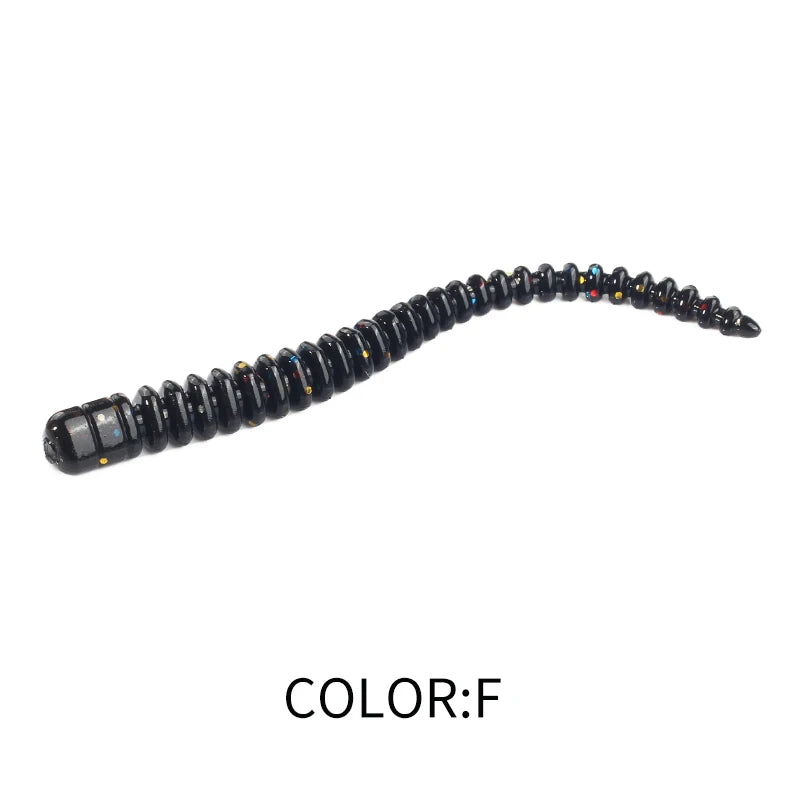 Cruel Leech Soft Baits 54Mm/20Pcs Artificial Fishing Lures Sea Worms Earthworm Fishing Soft Lures Wobblers