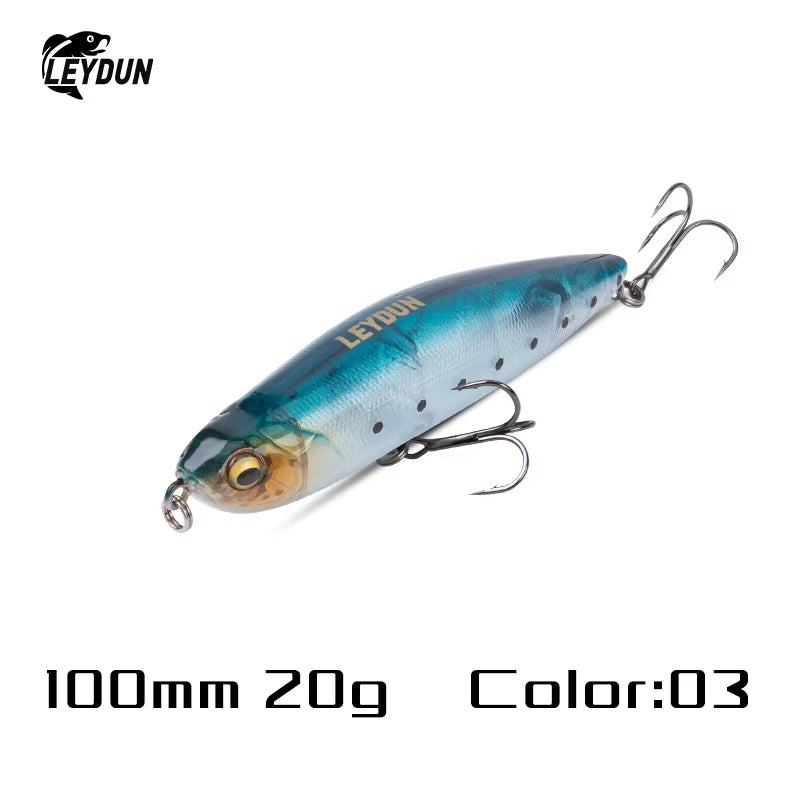 Z-Claw Floating Pencil Fishing Lures 86Mm 100Mm 120Mm Topwater Hard Baits Surface Stickbait Good Action Bass Wobblers