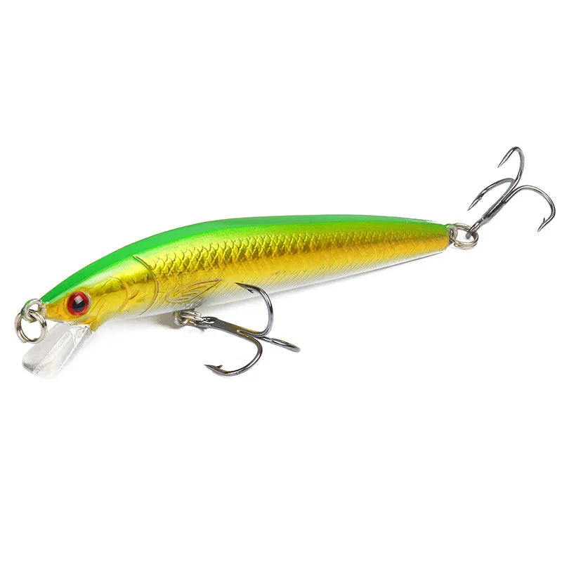 1Pcs Japanese Minnow Fishing Lures Floating Hard Bait95Mm 7G Artificial Bait Wobbler Crankbait Carp Perch Pesca Fishing Tackle