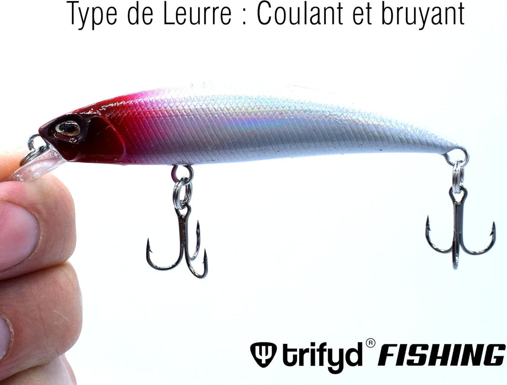 Fishing – Kunstköder Für Forellen, Tauchforelle, Minnow, 8 Cm, 9 G, 5 Stück