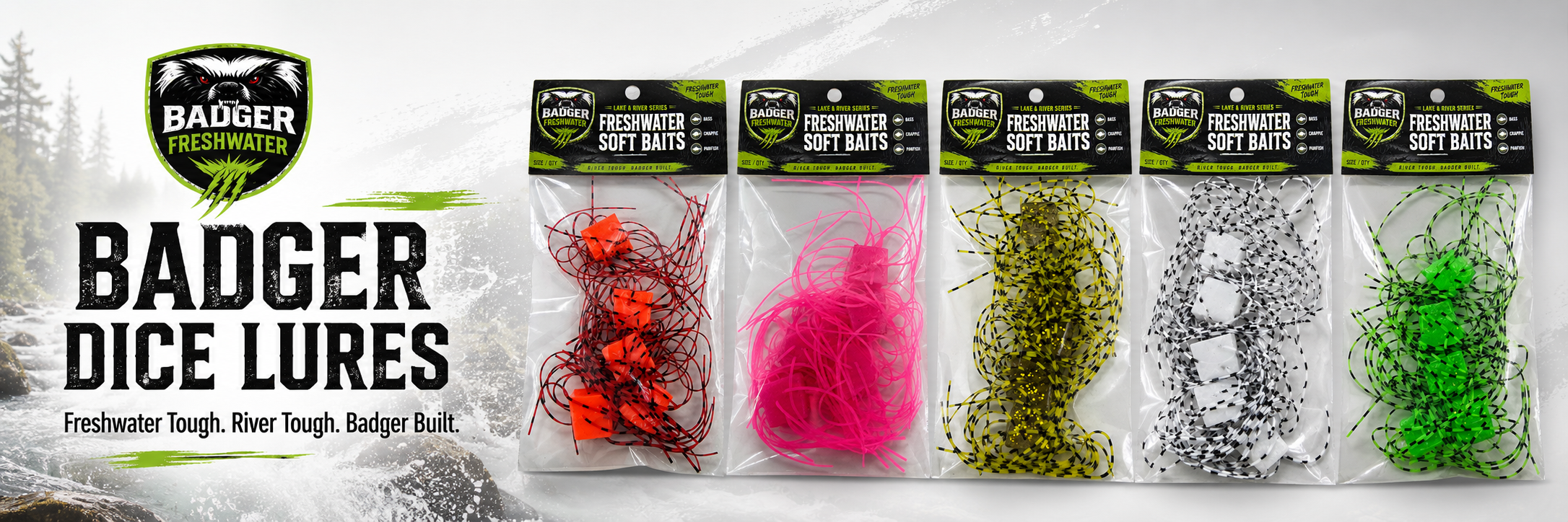 Badger Dice Lures