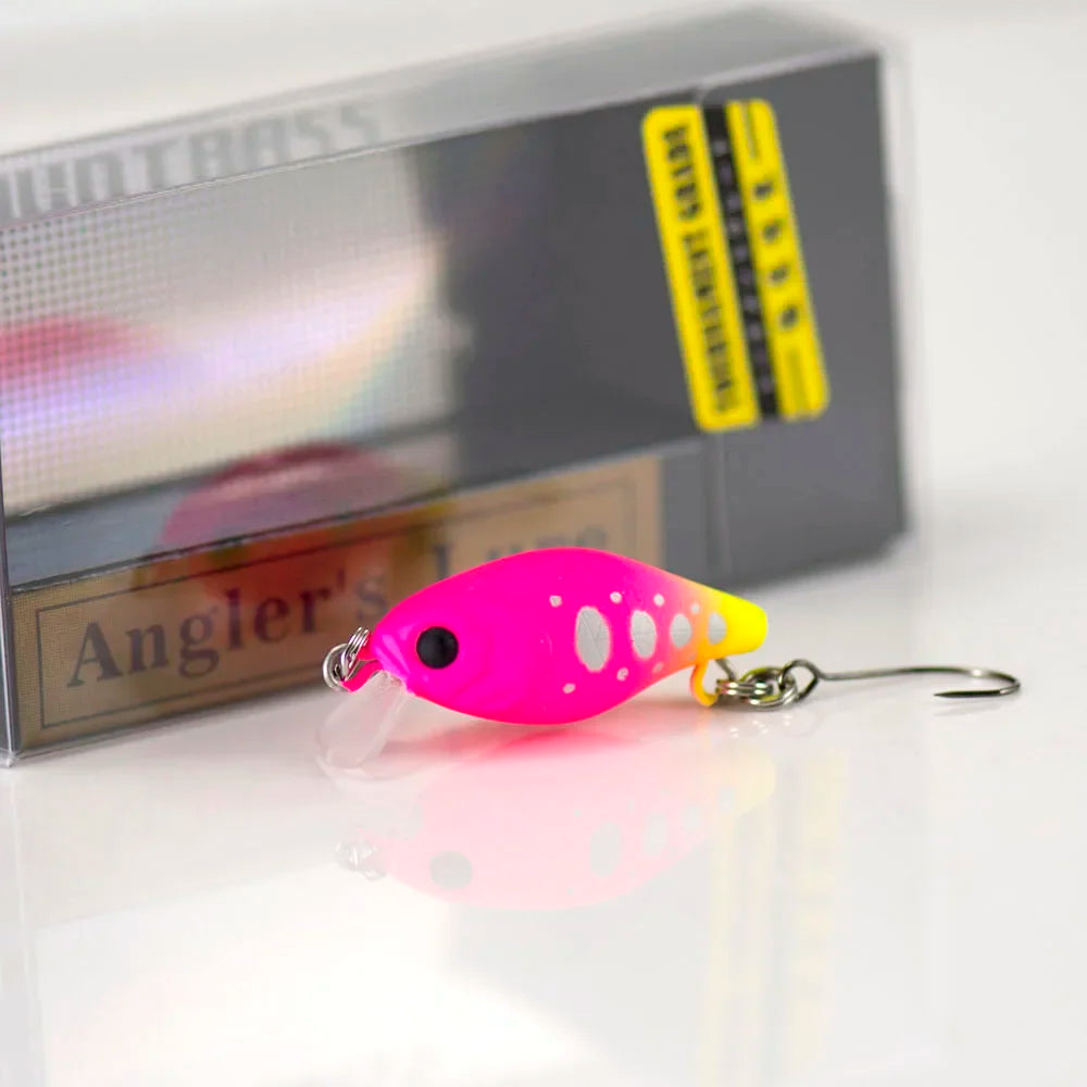 Crank Bait Hard Plastic Fishing Lures Wobbler Salmon Trout 30Mm 2.2G