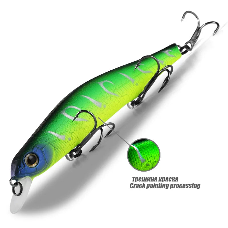 Z110 BEARKING 11Cm 17G Magnet System SP Top Hard Fishing Lures Minnow Quality Baits Wobblers Fishing Tackles