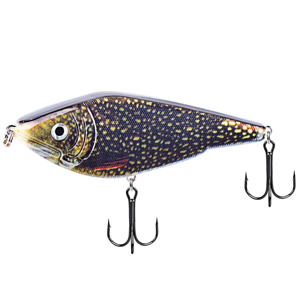 Slow Sinking Jerkbait 9Cm/26G Hard Artificial Fishing Lures Wobbler Hard Bait VIB Jerk Bait Pike Musky Fishing Tackle
