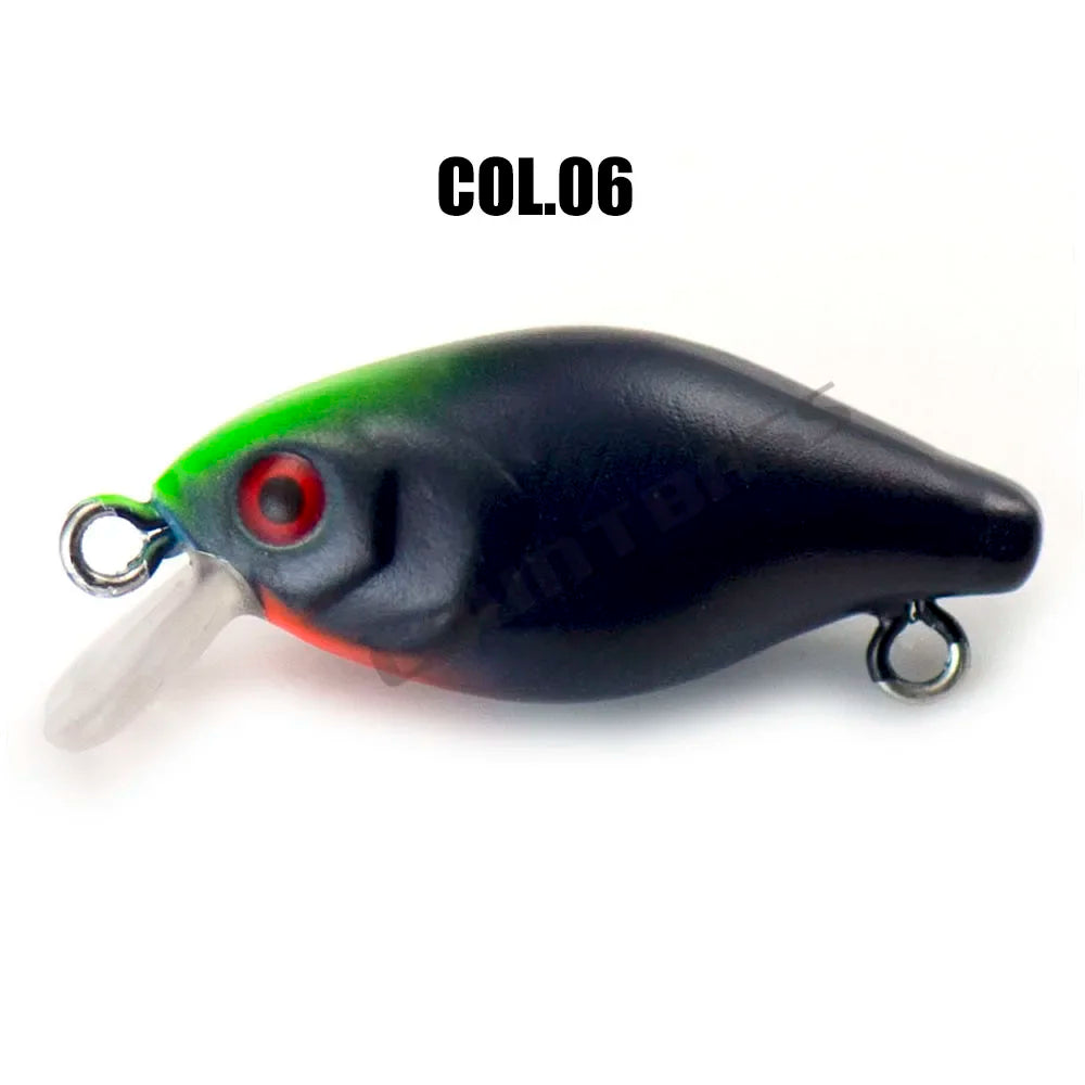 Crank Bait Hard Plastic Fishing Lures Wobbler Salmon Trout 30Mm 2.2G