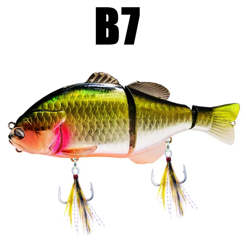 160Mm/70G Swimbaits Shad Glider Swimbait Fishing Lures Hard Body Floating Jointed Bass Pike Fishing Bait