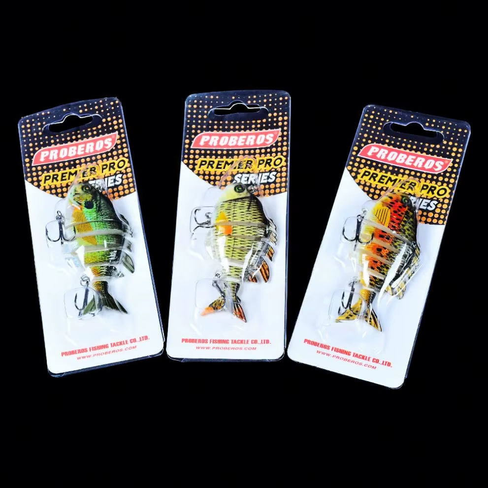 Bluegill Swimbait Fishing Lures 8Cm 14G Sunfish Artificial Hard Bait Cran Bass Baits Fishing Tackle