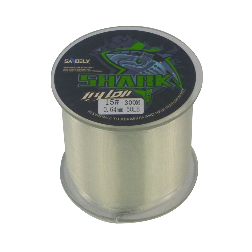 Samdely Shark Mono, Clear, #15, 50lb, 300Mtr-1